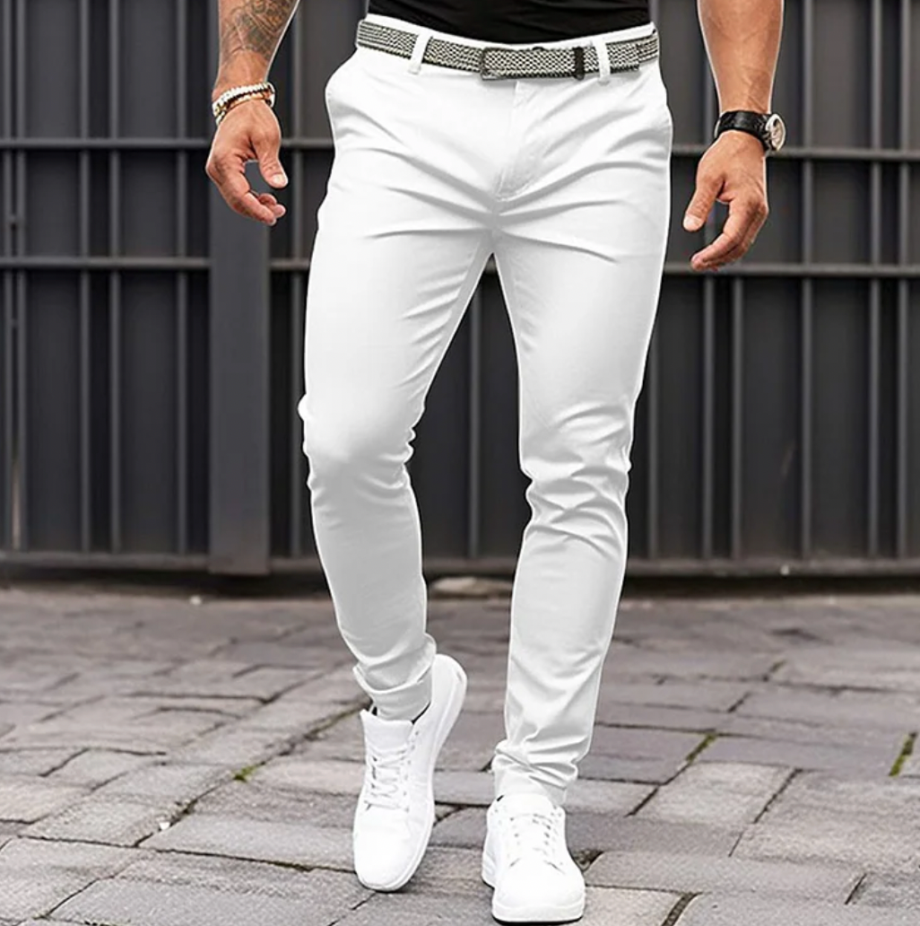 Pantaloni sartoriali leggeri Premium da uomo