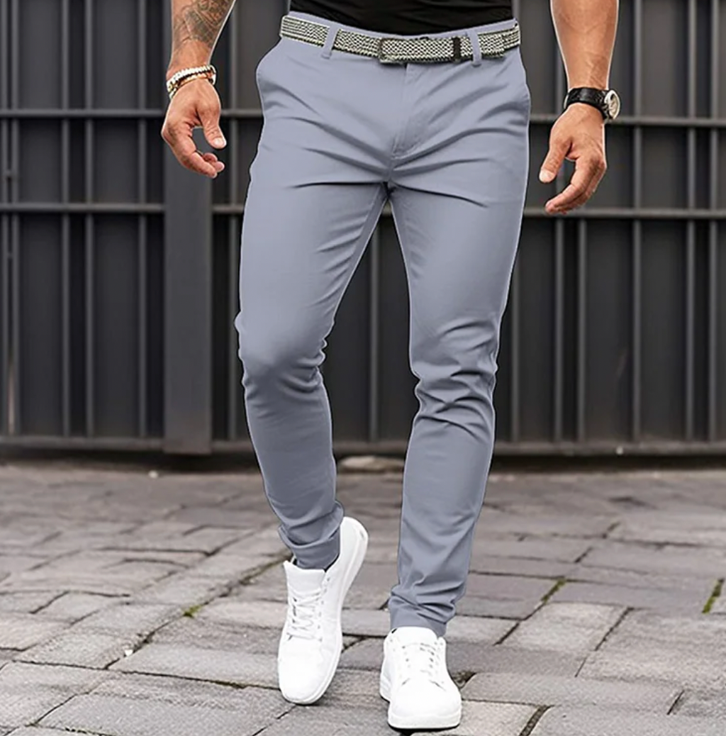 Pantaloni sartoriali leggeri Premium da uomo