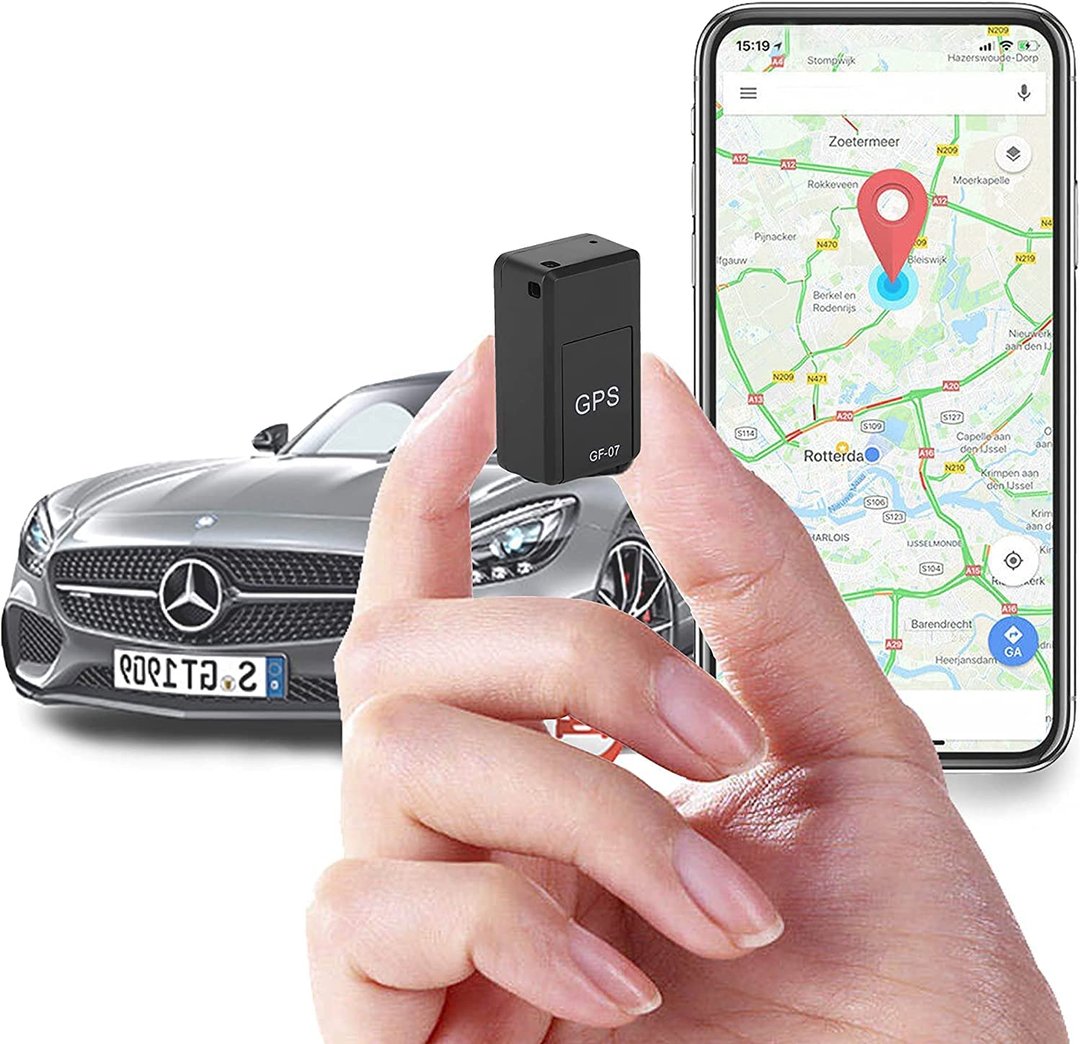 Mini localizzatore GPS magnetico compatto – Localizzatore di sicurezza antifurto in tempo reale per veicoli e protezione personale