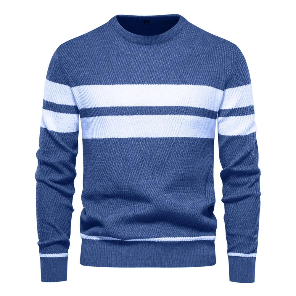 Maglione lavorato a maglia da uomo
