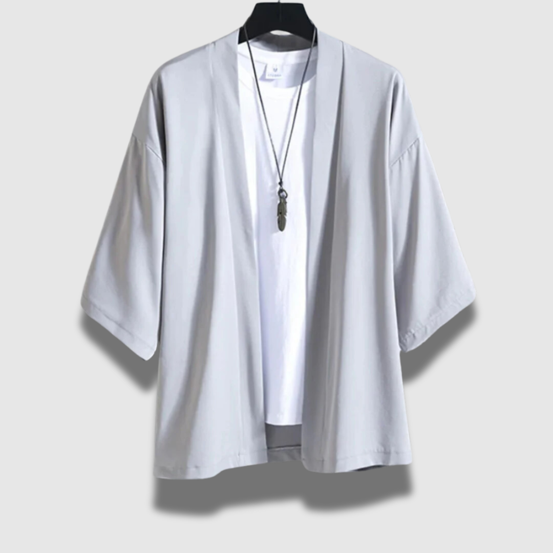 Mænds Premium Letvægts Afslappet Pasform Kimono