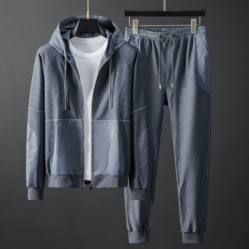 Tuta da uomo elegante e leggera - Comodo set da due pezzi