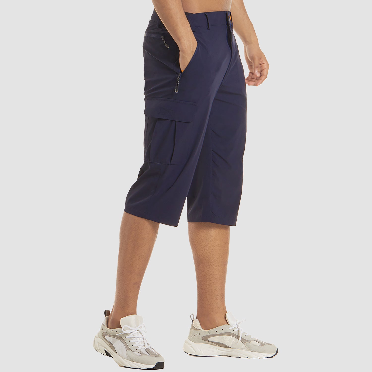 Pantaloncini cargo da uomo ad asciugatura rapida: leggeri, traspiranti, elasticizzati, adatti per escursioni e viaggi