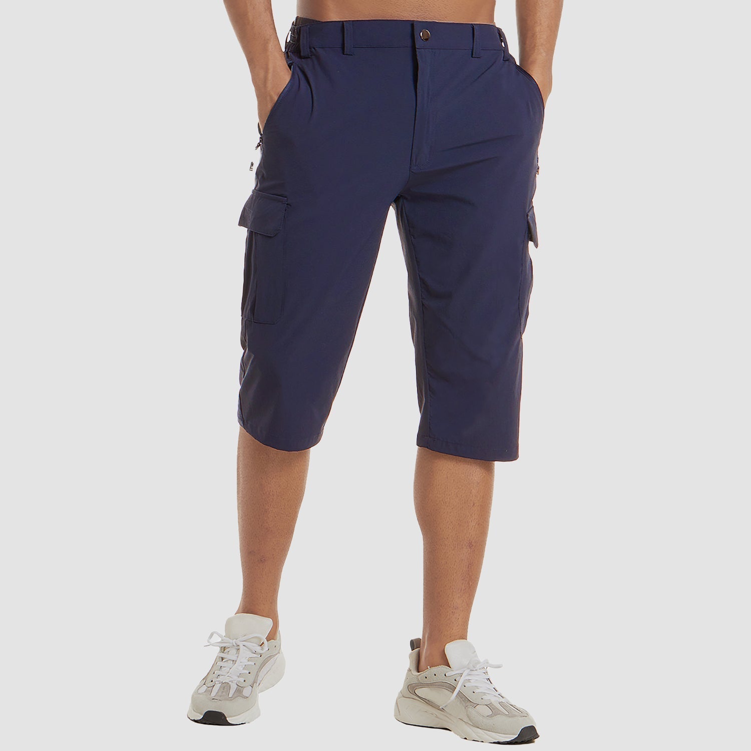 Pantaloncini cargo da uomo ad asciugatura rapida: leggeri, traspiranti, elasticizzati, adatti per escursioni e viaggi