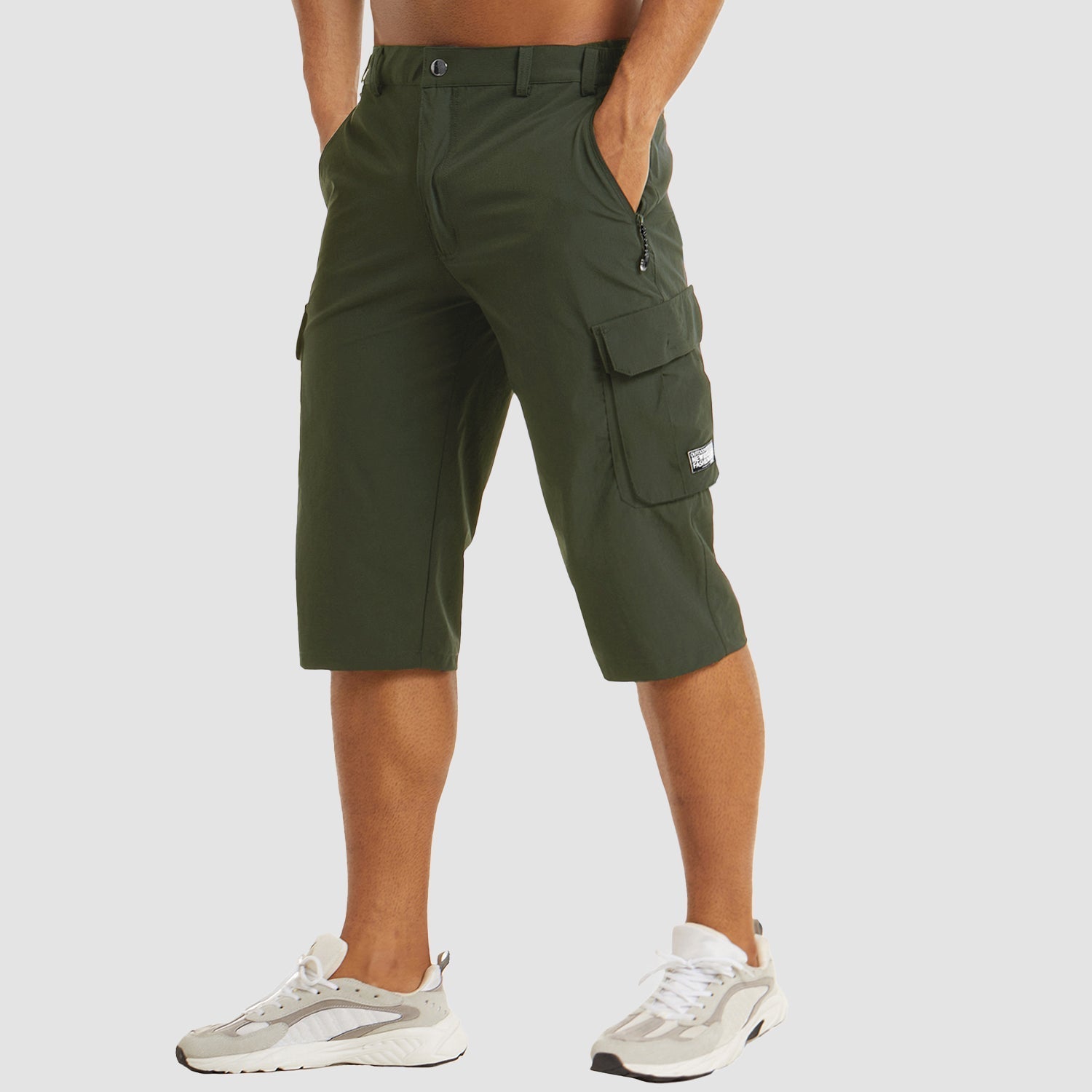Pantaloncini cargo da uomo ad asciugatura rapida: leggeri, traspiranti, elasticizzati, adatti per escursioni e viaggi