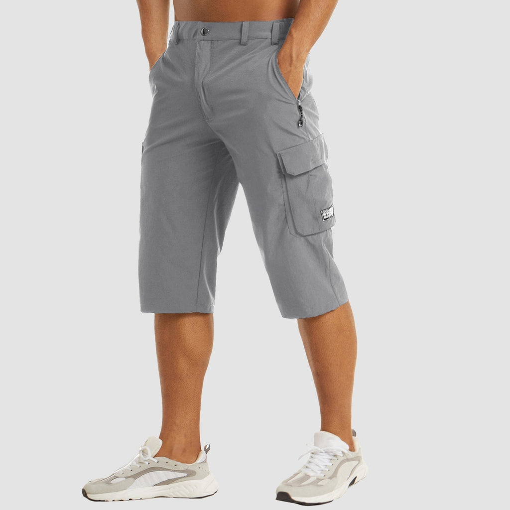 Pantaloncini cargo da uomo ad asciugatura rapida: leggeri, traspiranti, elasticizzati, adatti per escursioni e viaggi