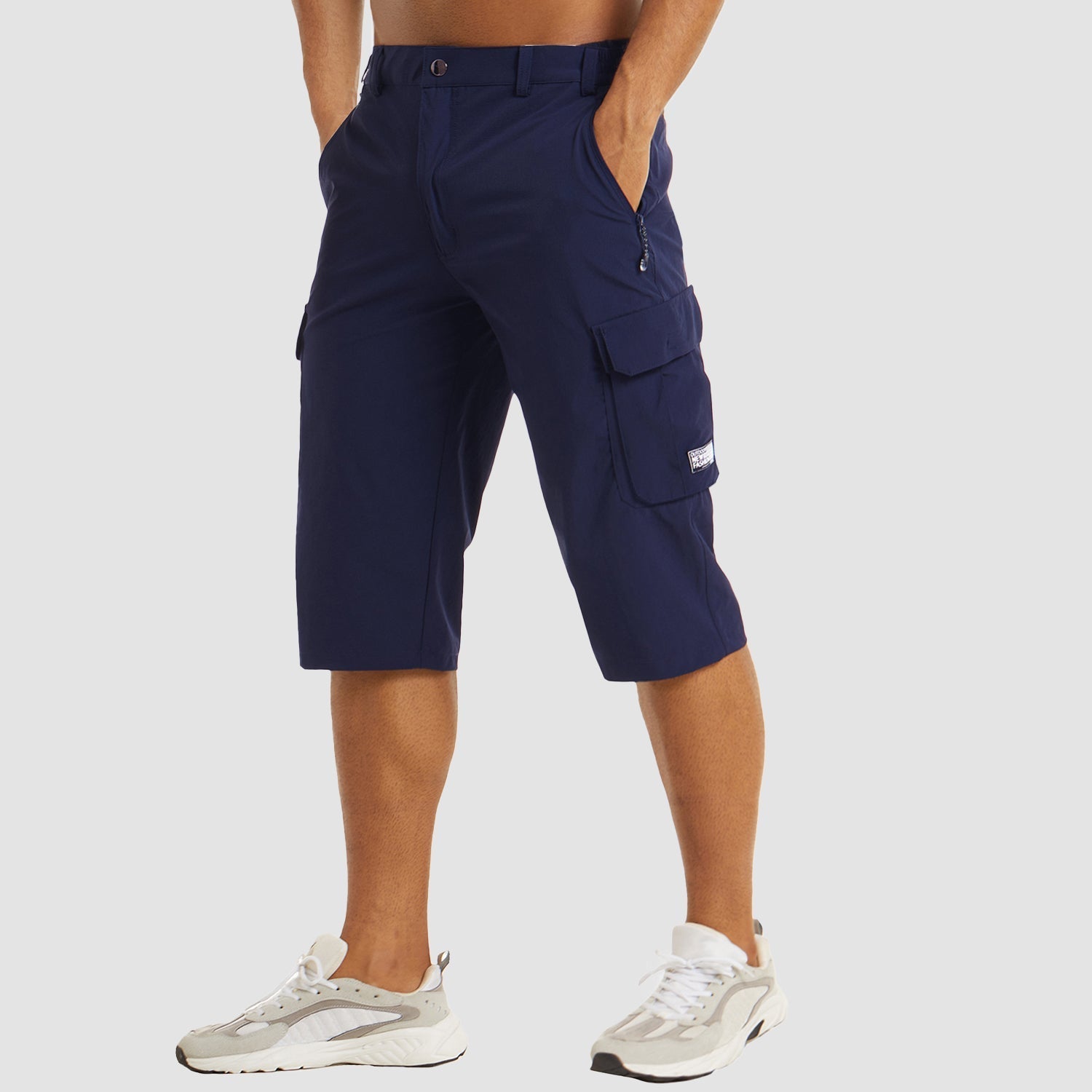 Pantaloncini cargo da uomo ad asciugatura rapida: leggeri, traspiranti, elasticizzati, adatti per escursioni e viaggi
