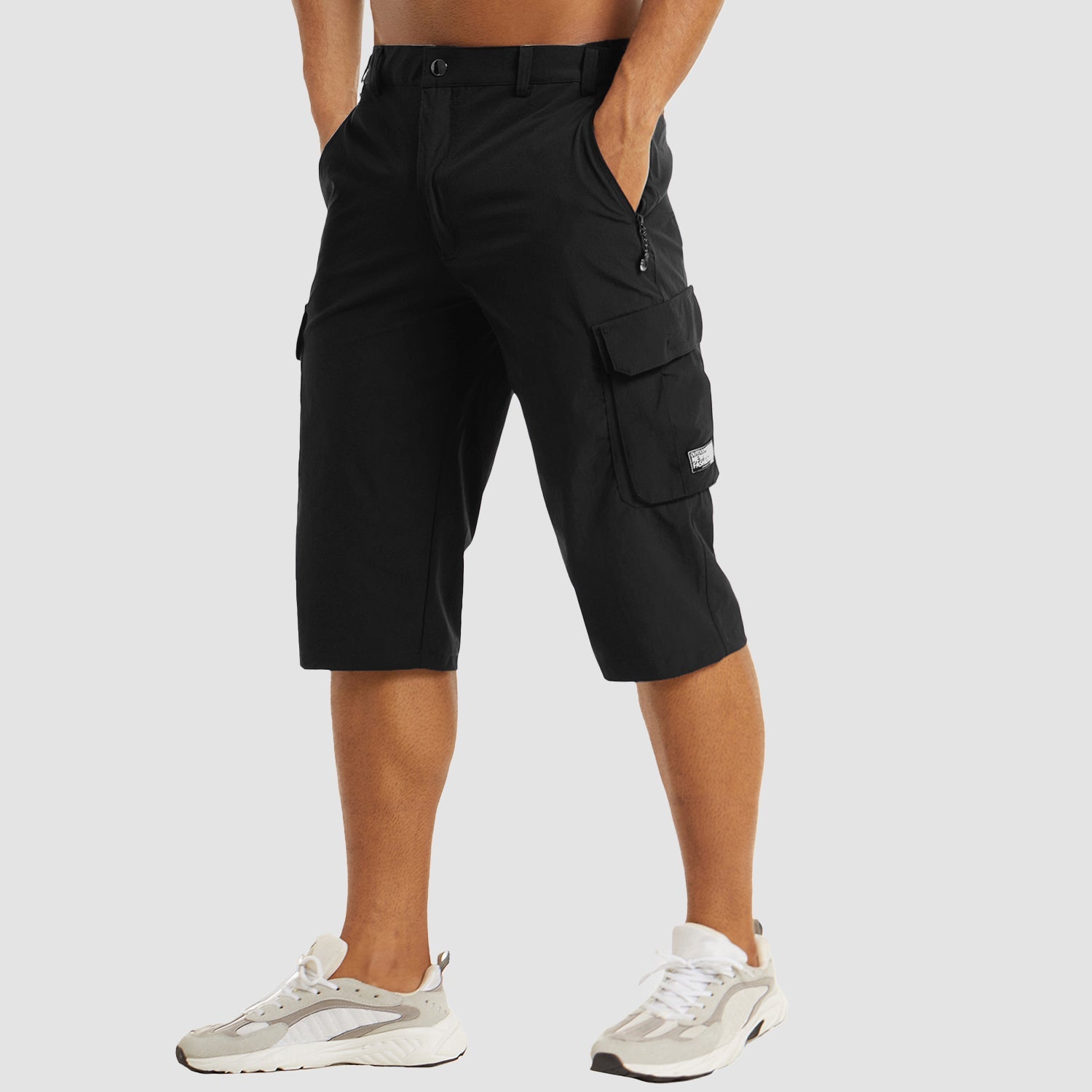 Pantaloncini cargo da uomo ad asciugatura rapida: leggeri, traspiranti, elasticizzati, adatti per escursioni e viaggi