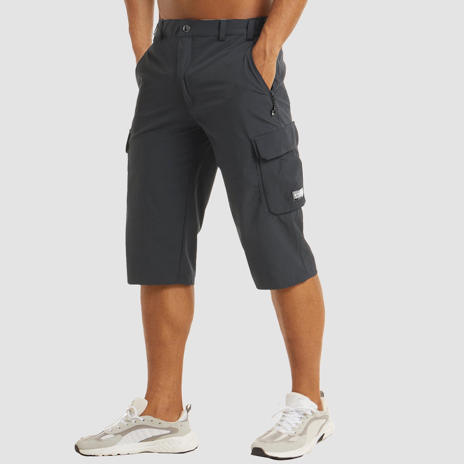Pantaloncini cargo da uomo ad asciugatura rapida: leggeri, traspiranti, elasticizzati, adatti per escursioni e viaggi