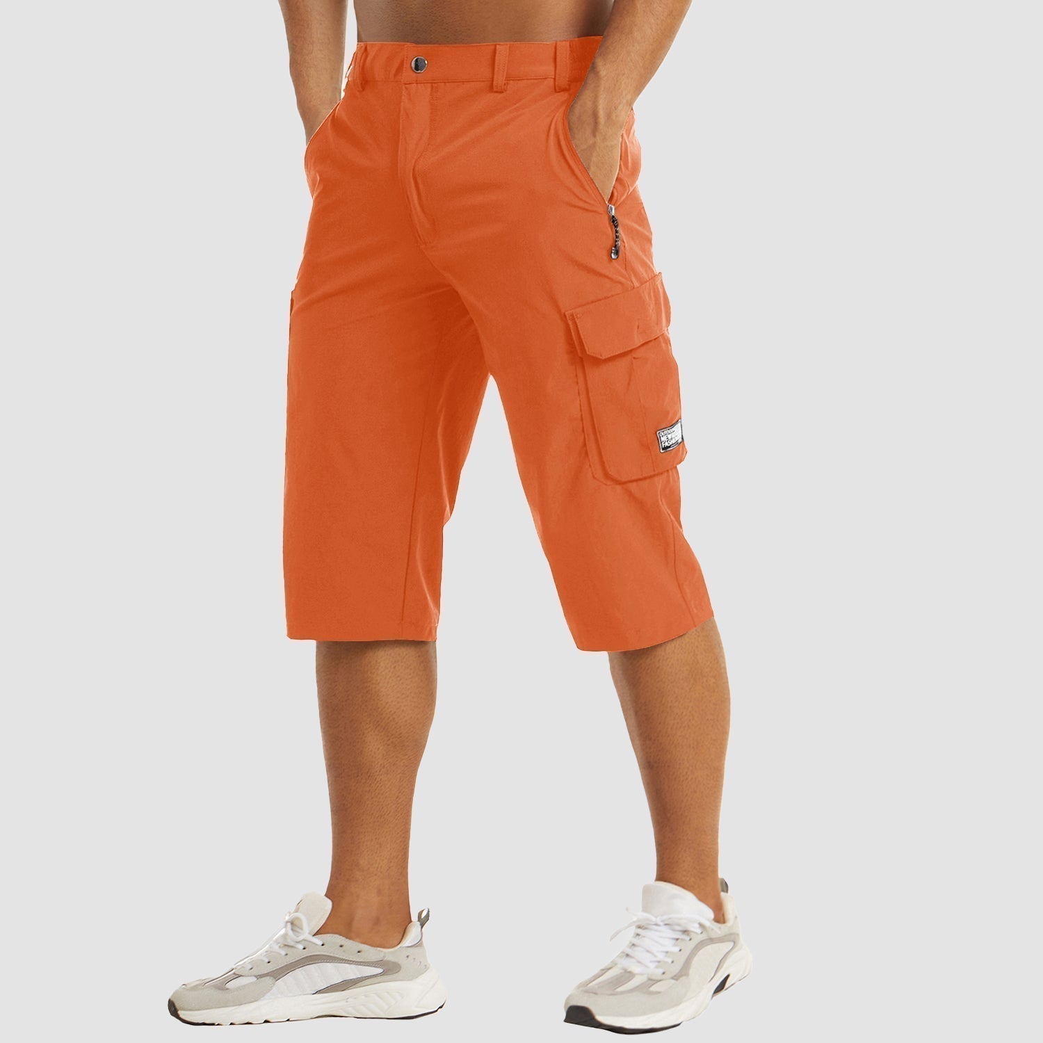 Pantaloncini cargo da uomo ad asciugatura rapida: leggeri, traspiranti, elasticizzati, adatti per escursioni e viaggi