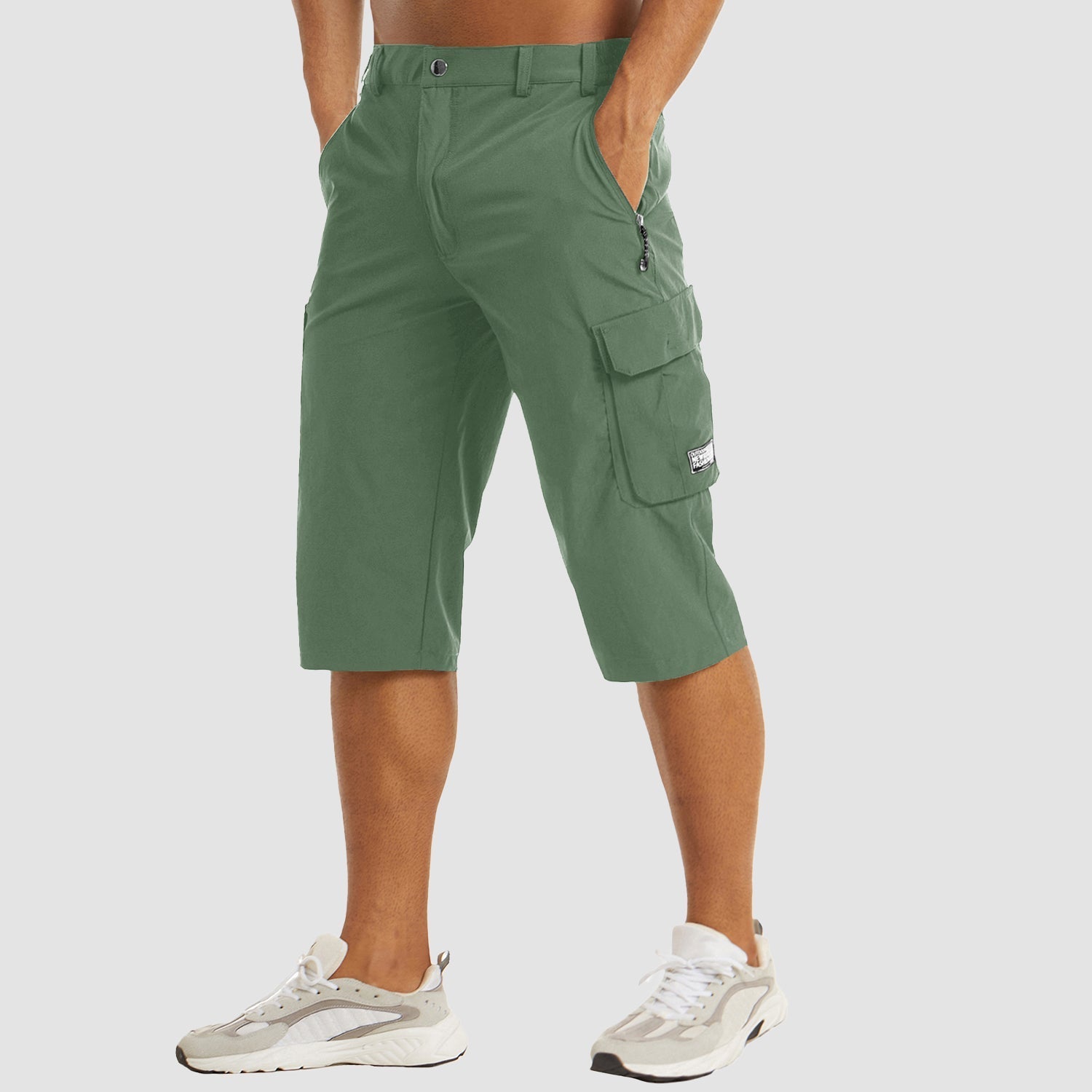 Pantaloncini cargo da uomo ad asciugatura rapida: leggeri, traspiranti, elasticizzati, adatti per escursioni e viaggi