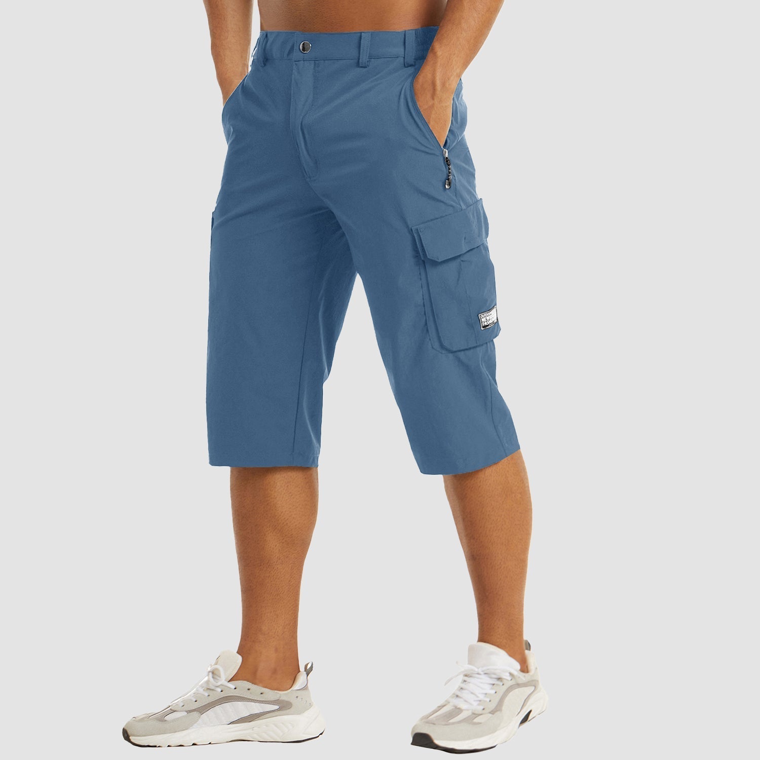 Pantaloncini cargo da uomo ad asciugatura rapida: leggeri, traspiranti, elasticizzati, adatti per escursioni e viaggi