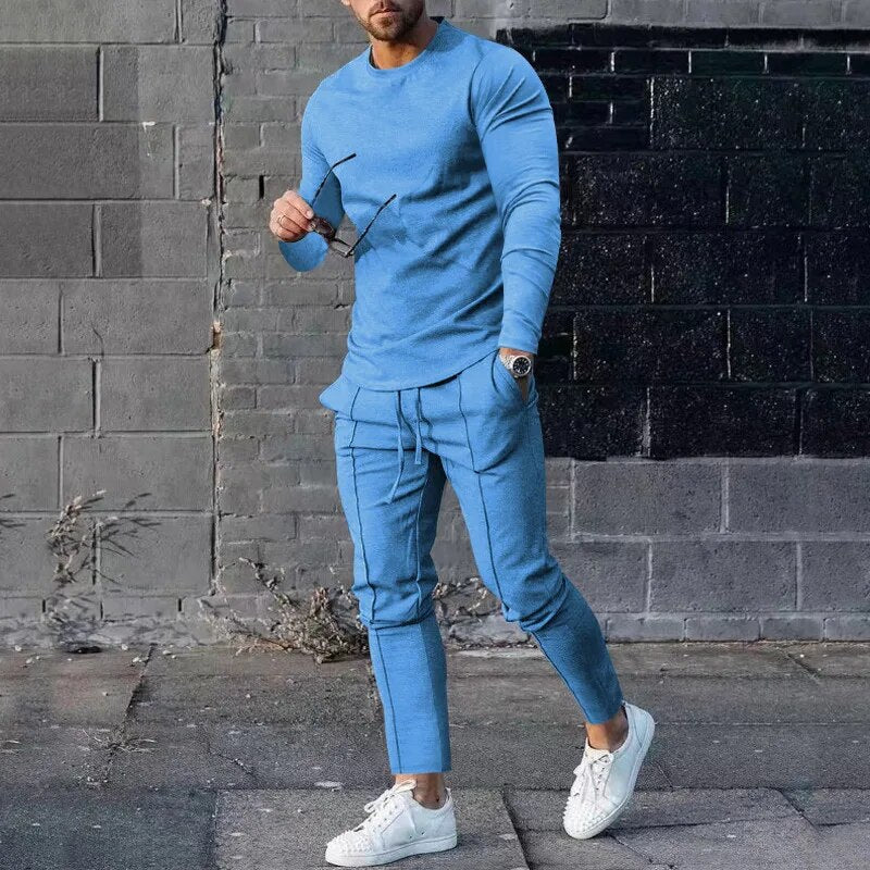 Set di pantaloni Premium Slim Modern Jumper da uomo