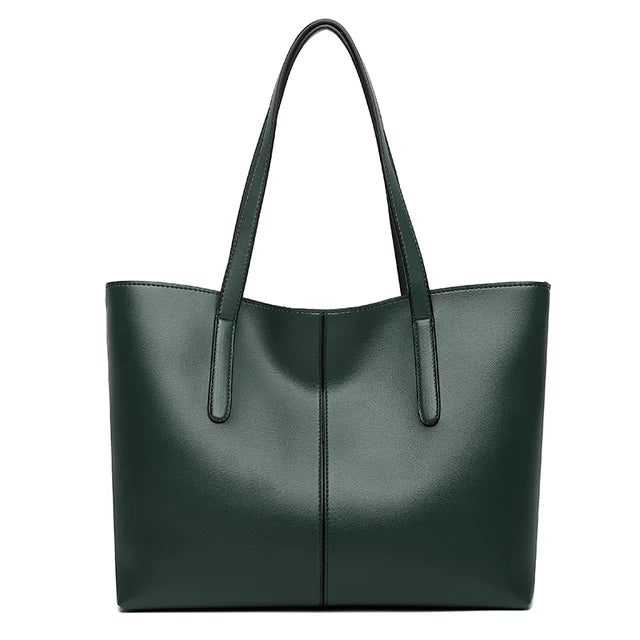 Elegante borsa a tracolla in pelle vegana