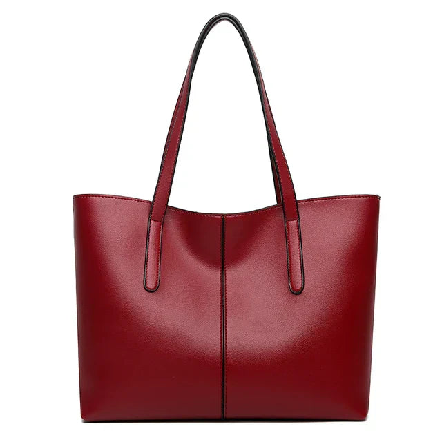 Elegante borsa a tracolla in pelle vegana