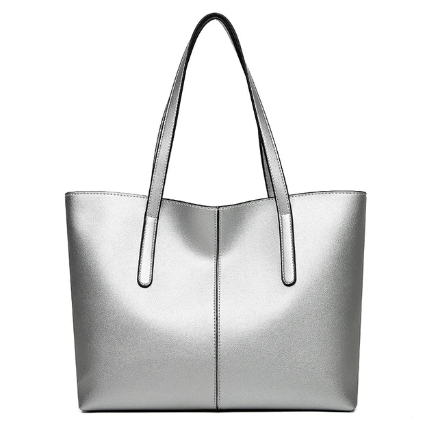 Elegante borsa a tracolla in pelle vegana