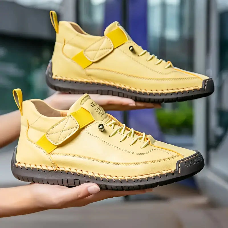 Sneakers eleganti con lacci da donna - Scarpe eleganti e comode con suola in gomma