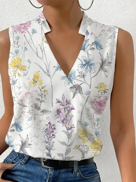 Op estivo morbido con scollo a V per donna | Casual