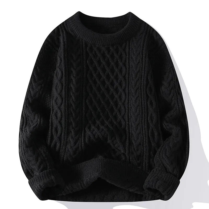 Maglione vintage da uomo - Maglione retrò caldo ed elegante