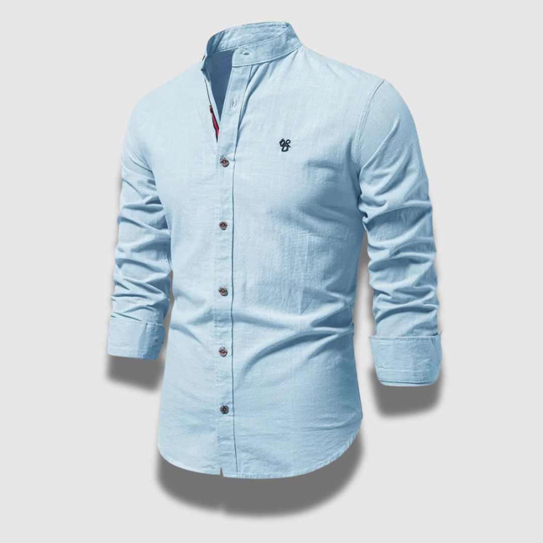 Camicia a maniche lunghe da uomo Premium, resistente e confortevole