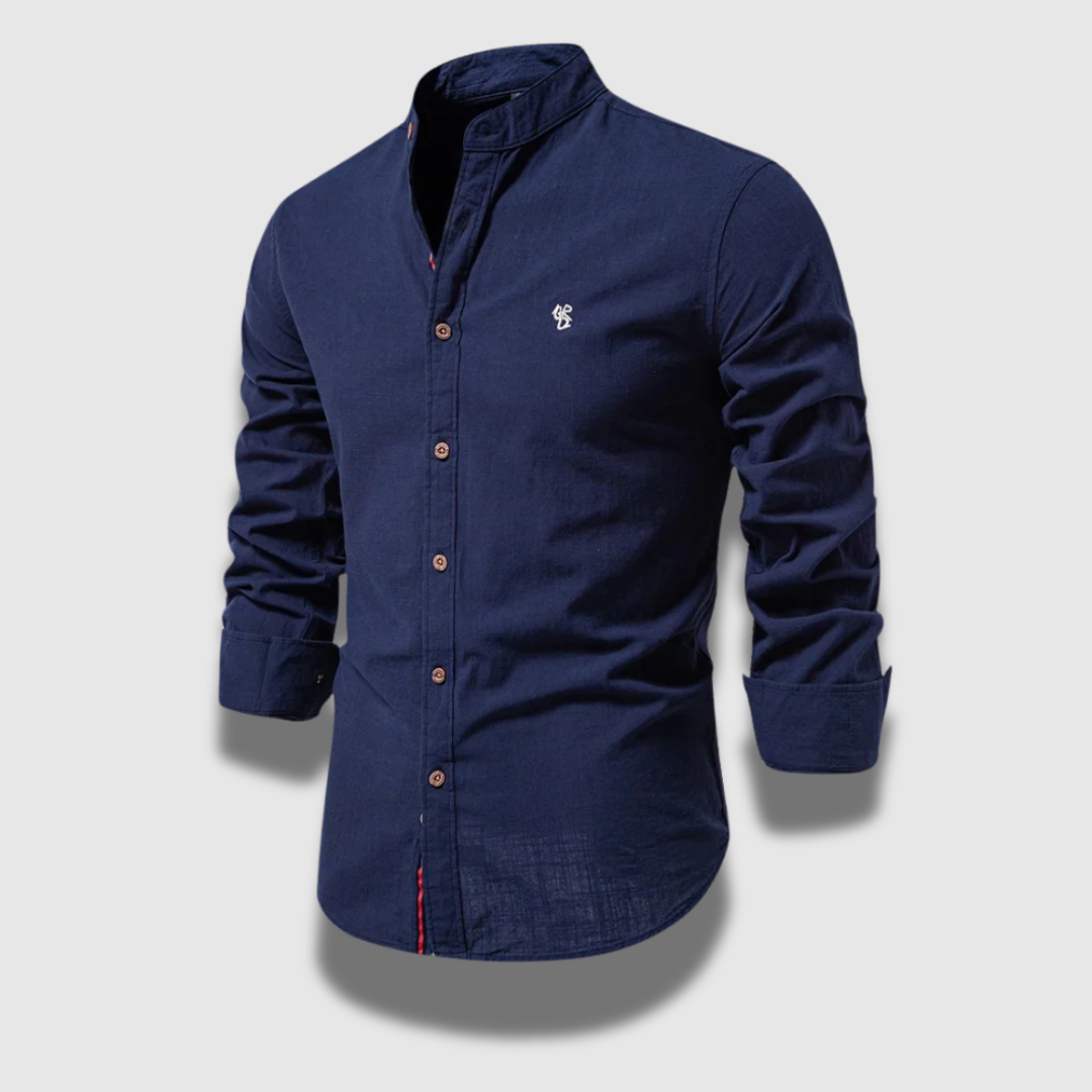 Camicia a maniche lunghe da uomo Premium, resistente e confortevole