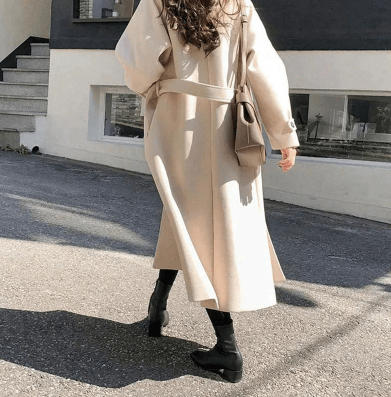 Cappotto lungo trench da donna invernale - Comodo ed elegante