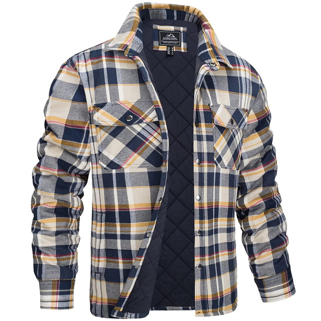 Giacca a quadri slim fit di lusso da uomo - stile comodo ed elegante