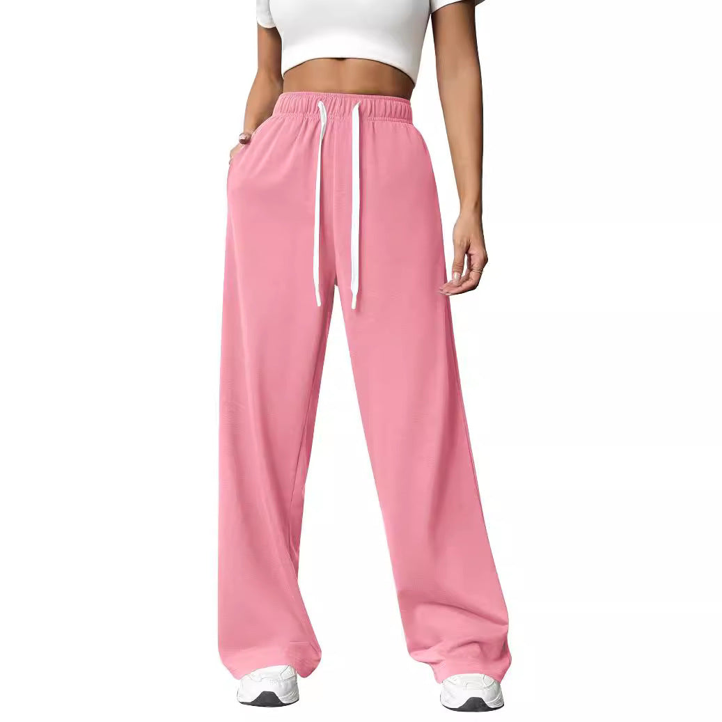 Pantaloni jogger comodi a vestibilità ampia da donna – Casual rilassati