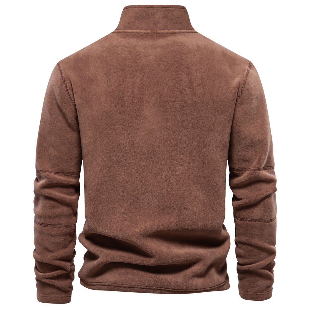 Maglione in pile caldo invernale da uomo - Comodo ed elegante