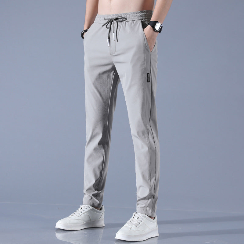 Pantaloni da golf elasticizzati sartoriali di qualità superiore da uomo