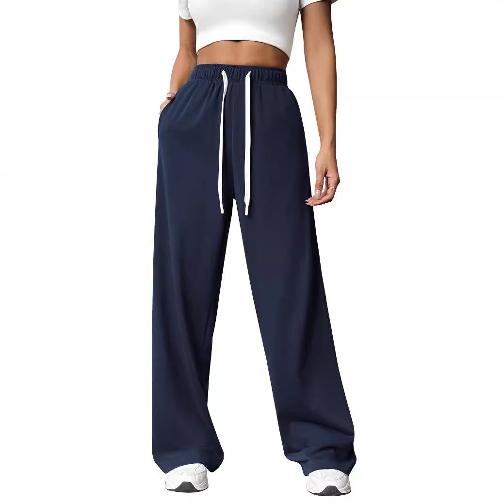 Pantaloni jogger comodi a vestibilità ampia da donna – Casual rilassati