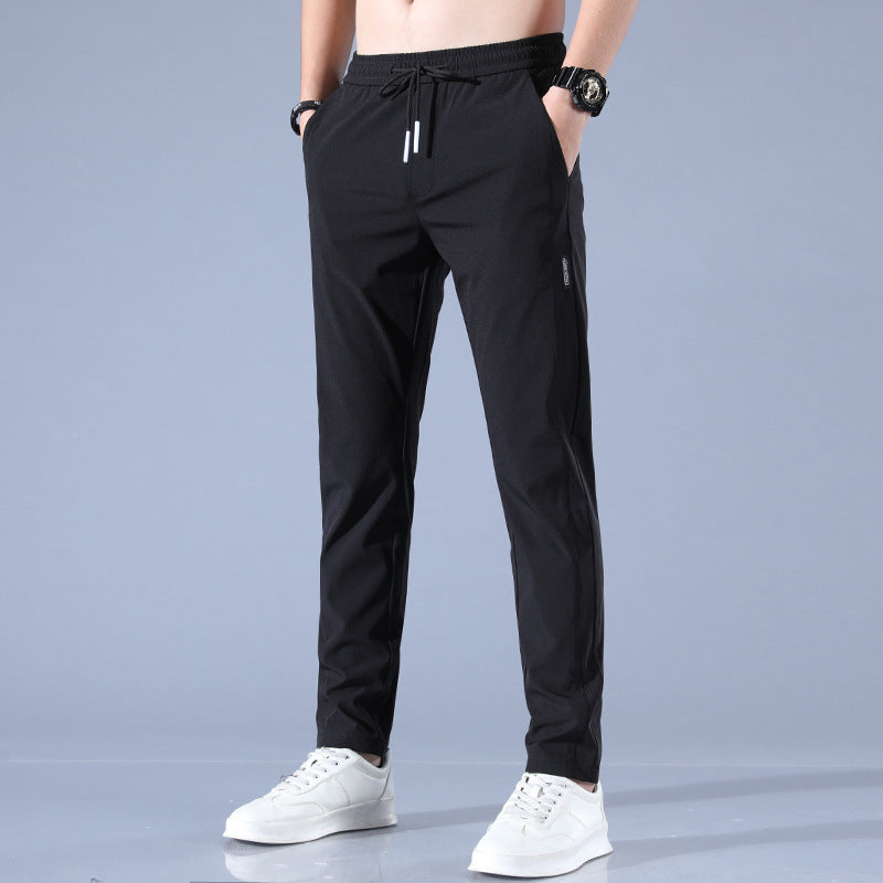 Pantaloni da golf elasticizzati sartoriali di qualità superiore da uomo