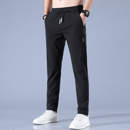Pantaloni da golf elasticizzati sartoriali di qualità superiore da uomo