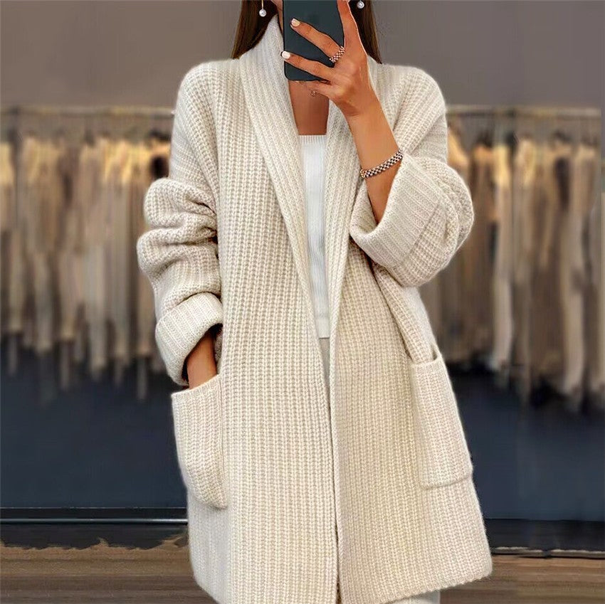 Cardigan a maniche lunghe da donna alla moda | Casuale