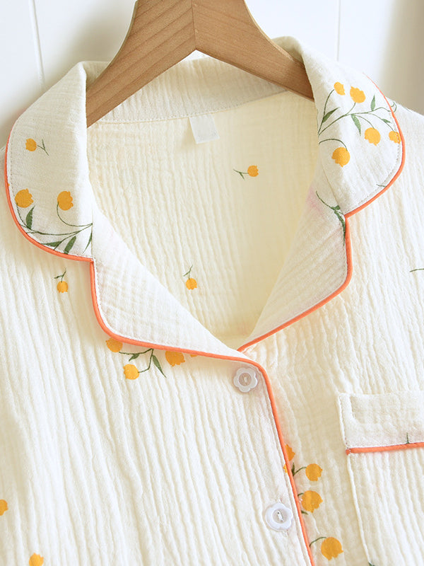 Pigiama elegante in cotone da donna