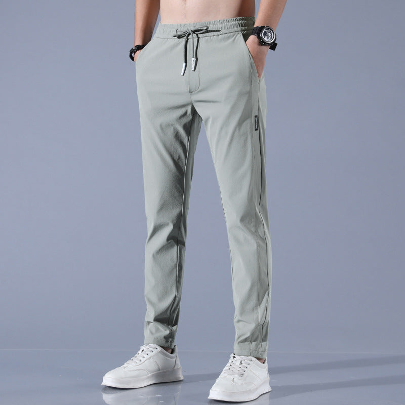 Pantaloni da golf elasticizzati sartoriali di qualità superiore da uomo