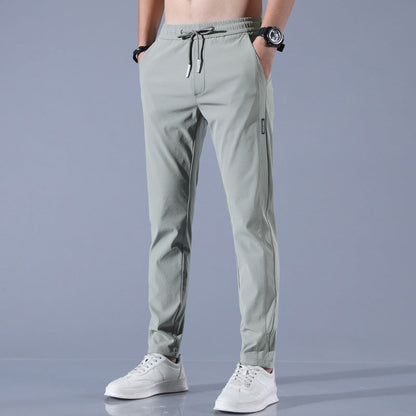 Pantaloni da golf elasticizzati sartoriali di qualità superiore da uomo