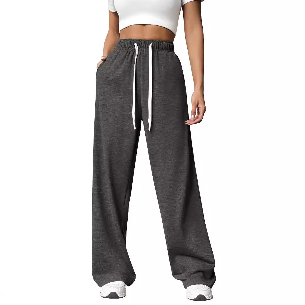 Pantaloni jogger comodi a vestibilità ampia da donna – Casual rilassati