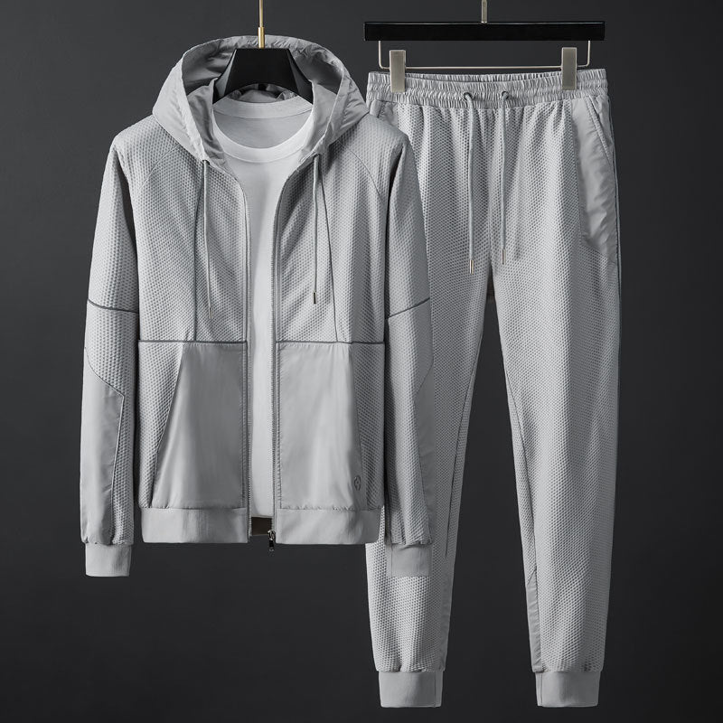 Tuta da uomo elegante e leggera - Comodo set da due pezzi