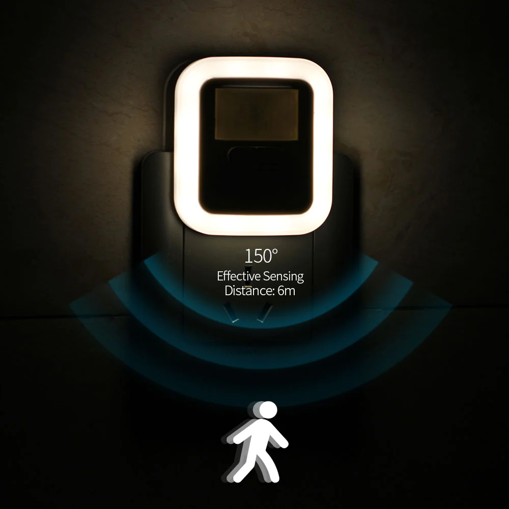 Luce notturna a LED con sensore di movimento