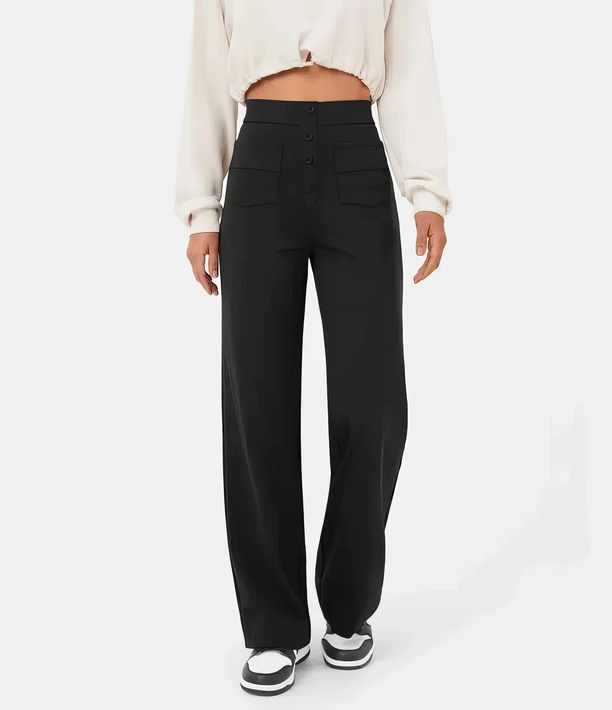 Pantaloni a vita alta da donna
