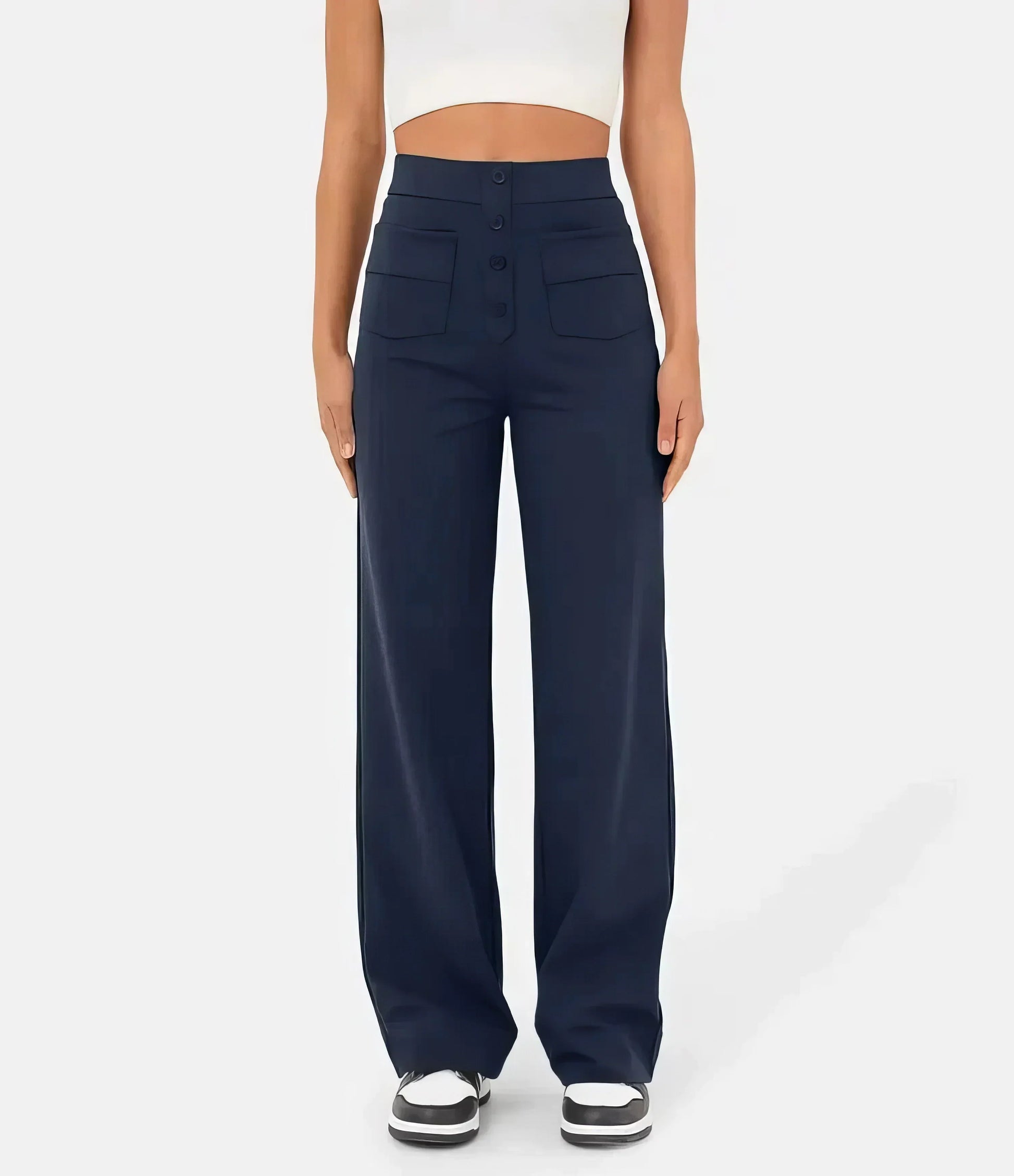 Pantaloni a vita alta da donna