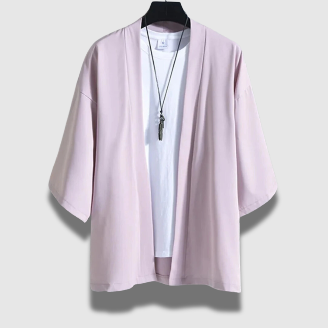 Mænds Premium Letvægts Afslappet Pasform Kimono