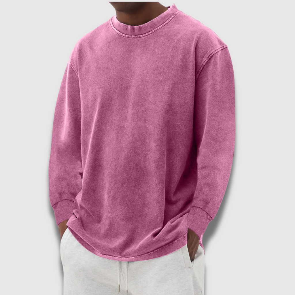 Felpa uomo Premium Classic a maniche lunghe