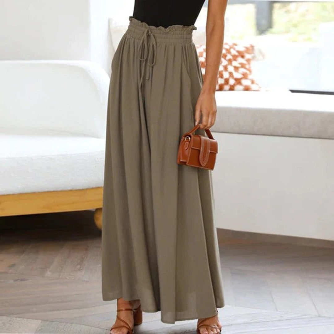 Pantaloni eleganti palazzo da donna