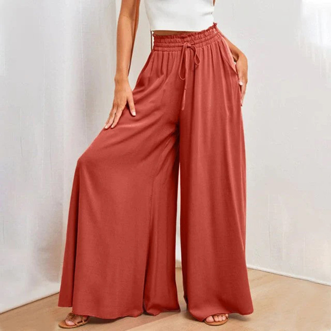 Pantaloni eleganti palazzo da donna