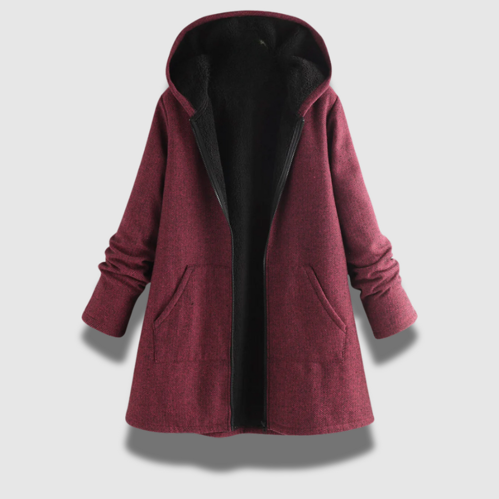 Giacca invernale Premium da donna con cappuccio
