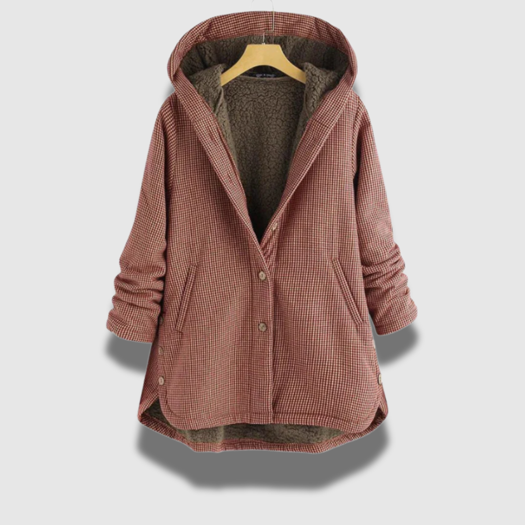 Cappotto lungo isolato Premium da donna