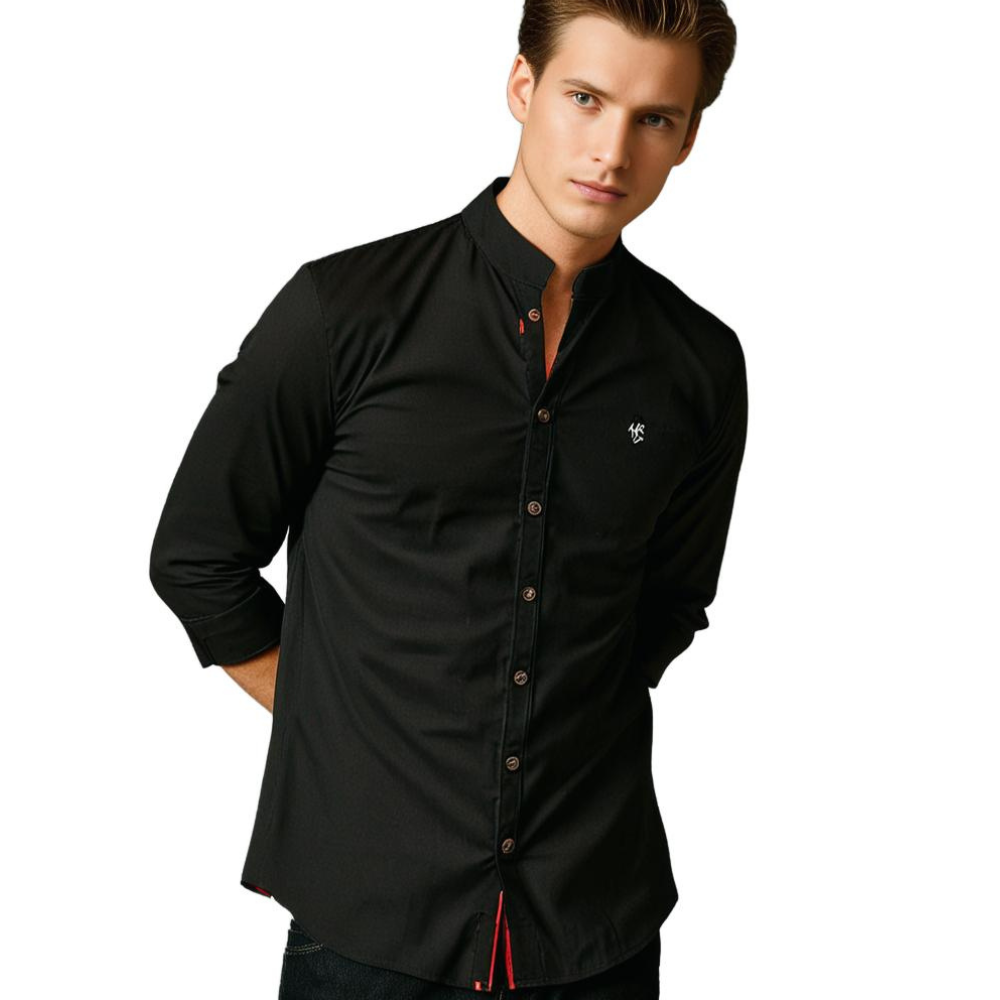Camicia a maniche lunghe da uomo Premium, resistente e confortevole