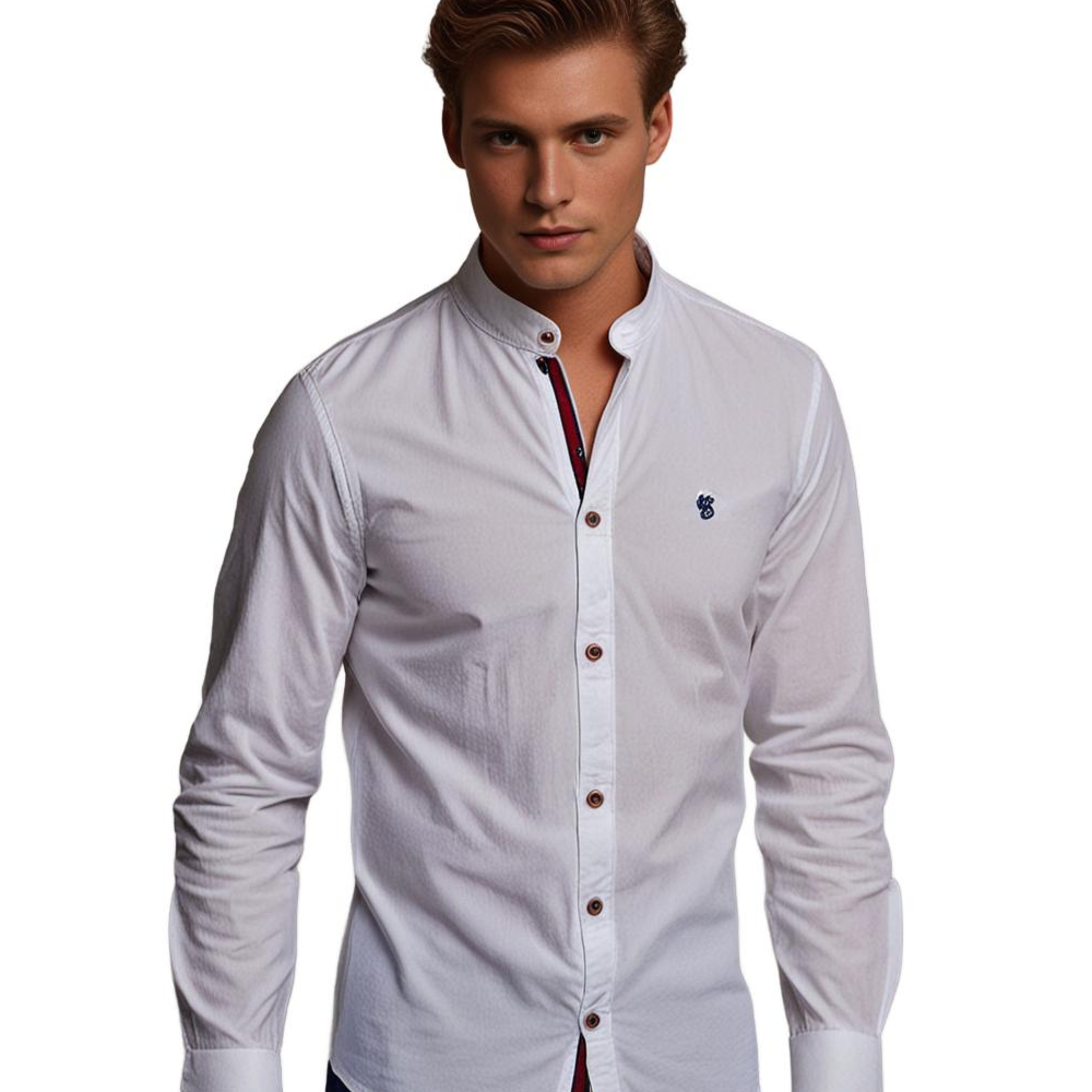 Camicia a maniche lunghe da uomo Premium, resistente e confortevole